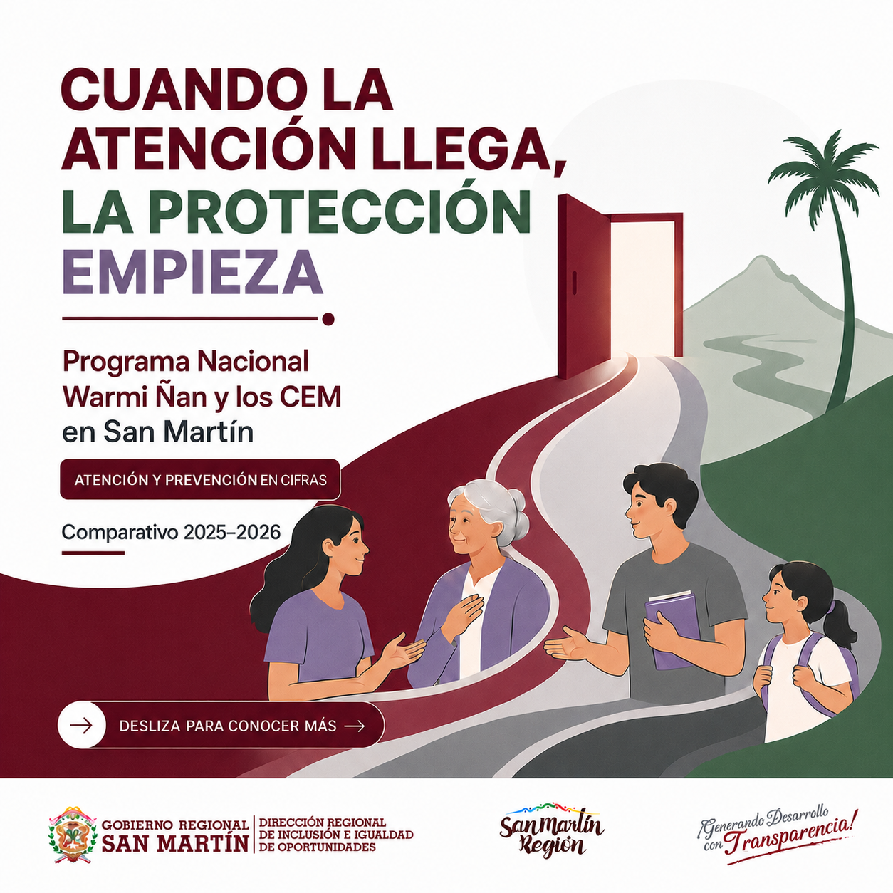 CEM atendieron 2 799 casos de violencia en San Martín entre enero y mayo de 2026